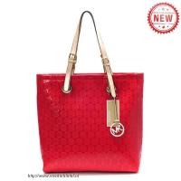 michael kors logo monogram groot rood bakken Schoudertasje 38n43260